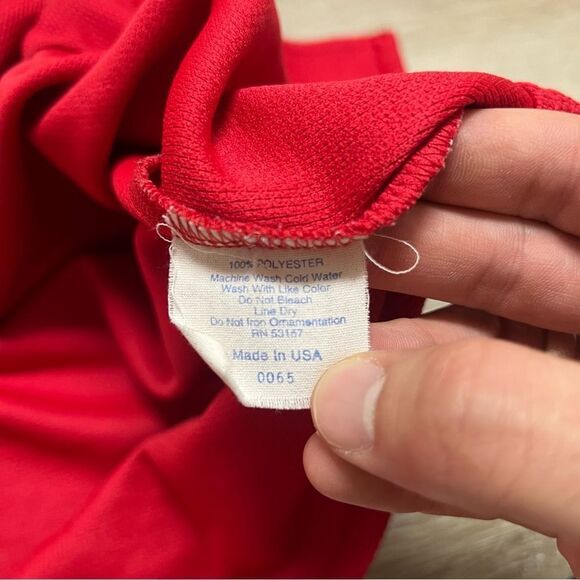 Vintage St. Louis Cardinals Majestic Jersey Size 46 MLB Baseball Red PLEASE READ - Picture 10 of 13